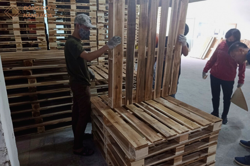 dong pallet go tai hai phong