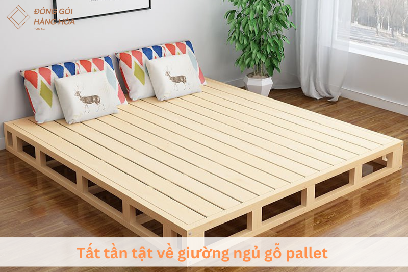 Tất tần tật về giường ngủ gỗ pallet